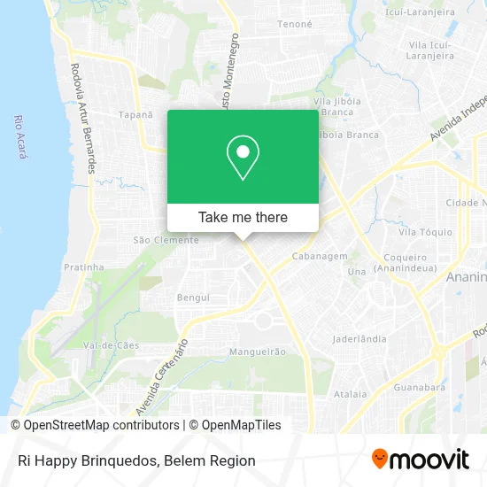 Ri Happy Brinquedos map