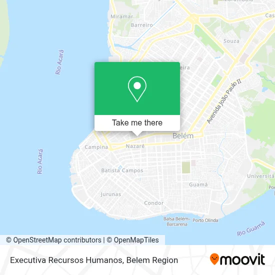 Executiva Recursos Humanos map