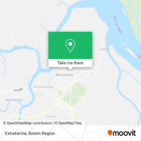 Extrafarma map
