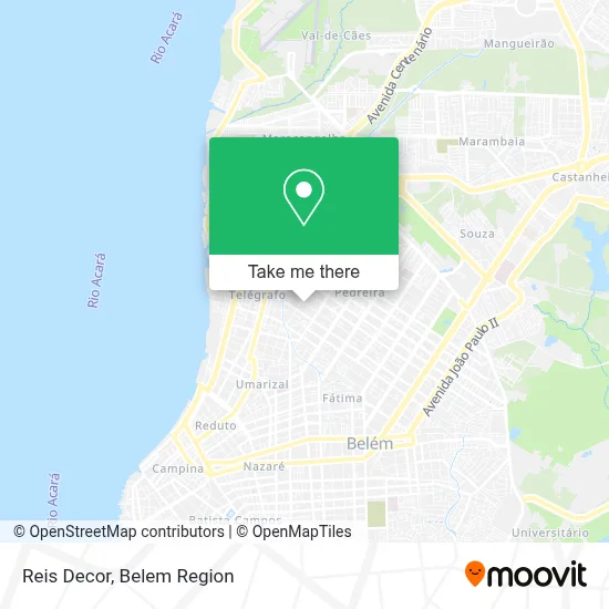 Reis Decor map