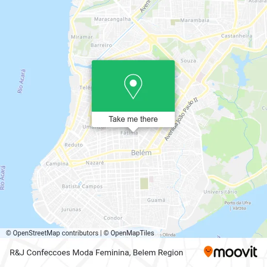 R&J Confeccoes Moda Feminina map