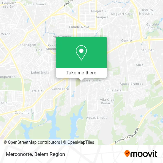 Merconorte map