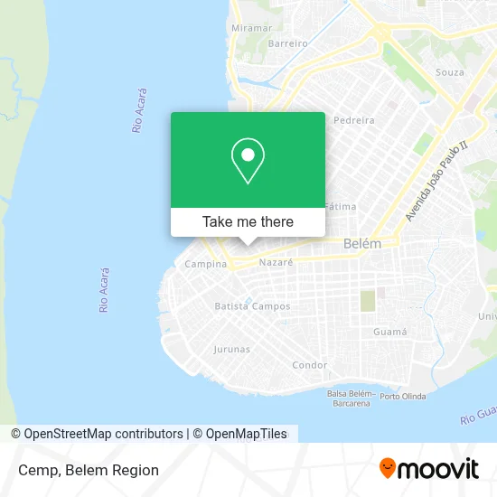 Cemp map