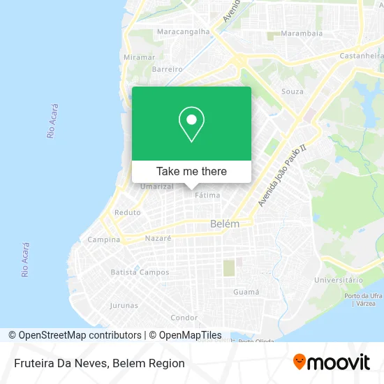 Fruteira Da Neves map