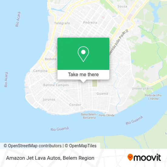 Amazon Jet Lava Autos map