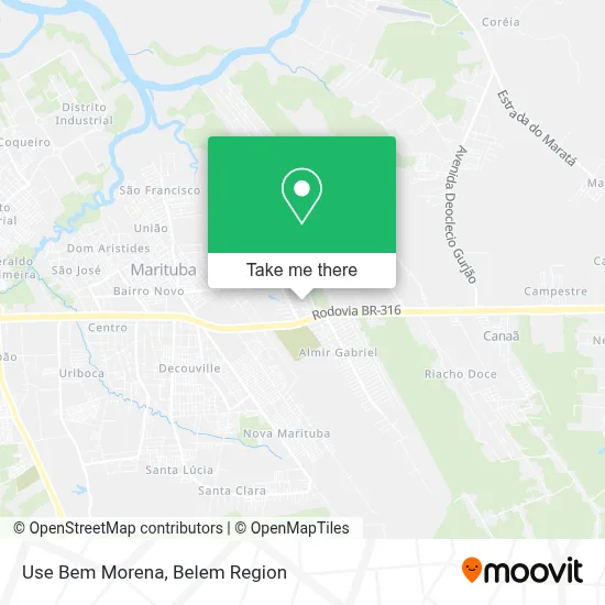 Use Bem Morena map