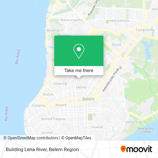 Building Lena River map