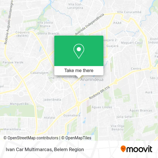 Ivan Car Multimarcas map