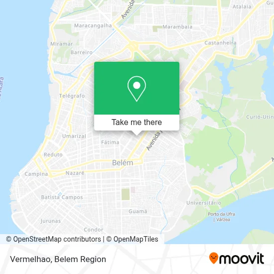 Vermelhao map