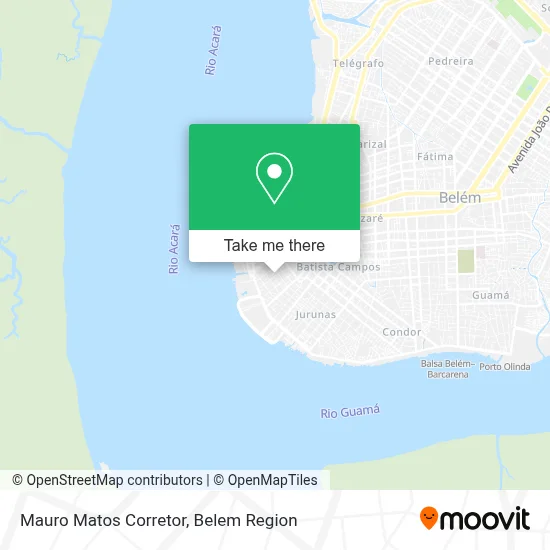 Mauro Matos Corretor map
