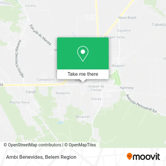 Ambi Benevides map
