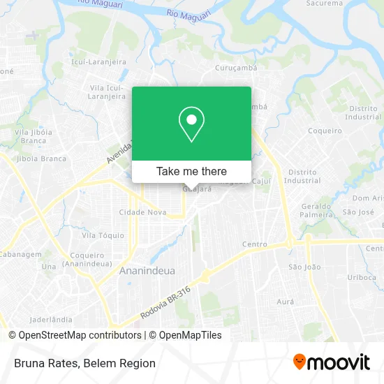 Bruna Rates map