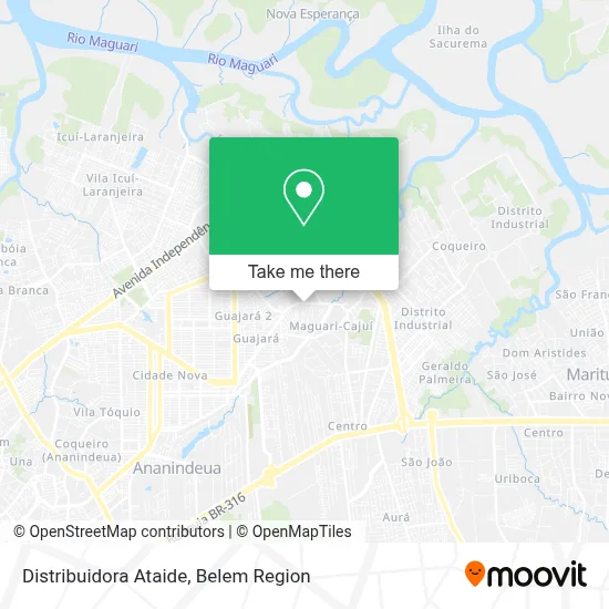 Distribuidora Ataide map