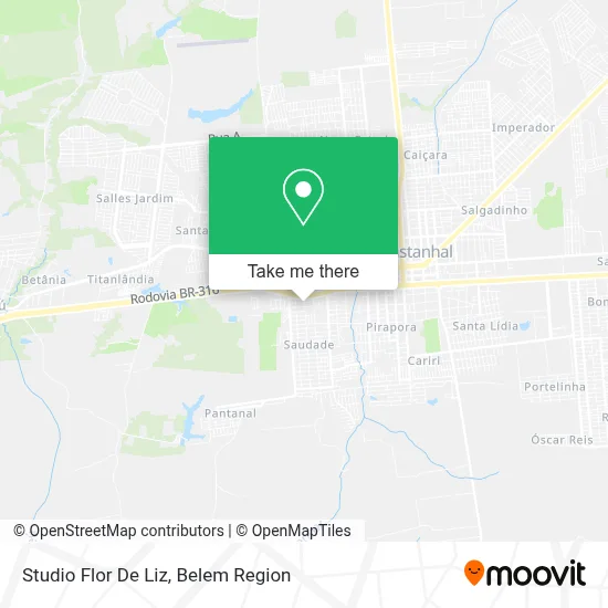 Studio Flor De Liz map