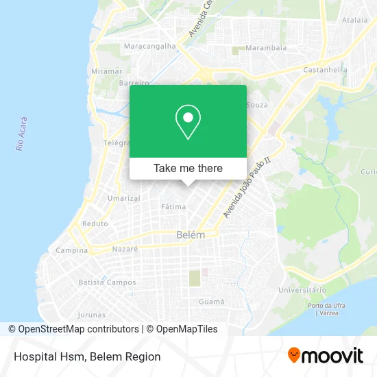 Hospital Hsm map