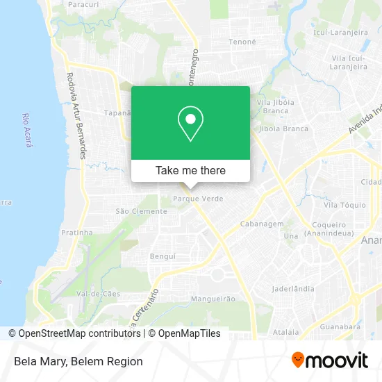 Bela Mary map