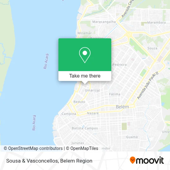 Sousa & Vasconcellos map