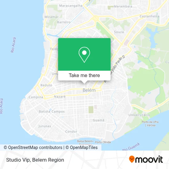 Studio Vip map