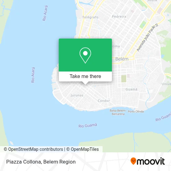 Piazza Collona map
