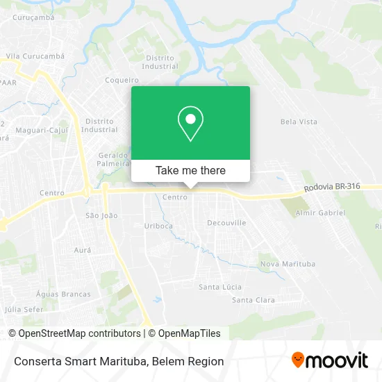 Conserta Smart Marituba map