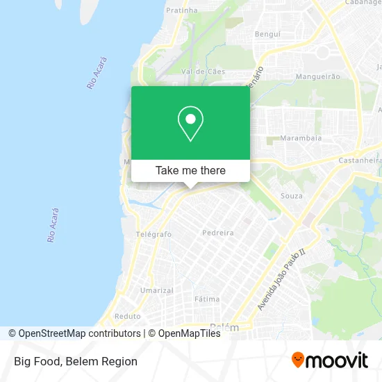 Big Food map
