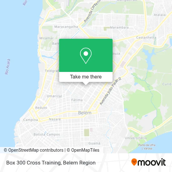 Box 300 Cross Training map
