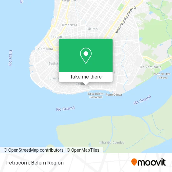 Fetracom map