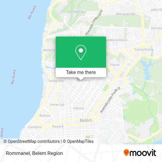 Rommanel map