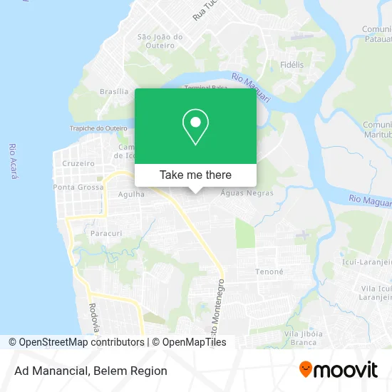 Ad Manancial map