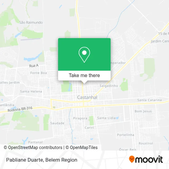 Pabliane Duarte map
