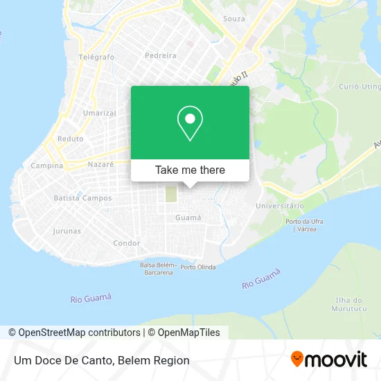 Um Doce De Canto map