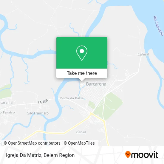Igreja Da Matriz map