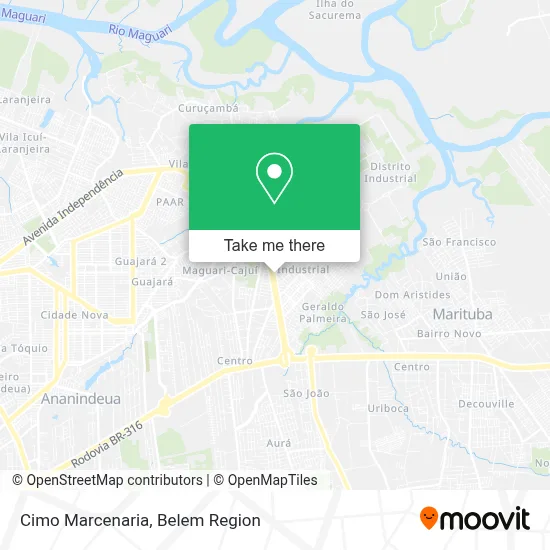 Cimo Marcenaria map