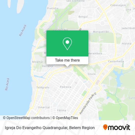 Igreja Do Evangelho Quadrangular map