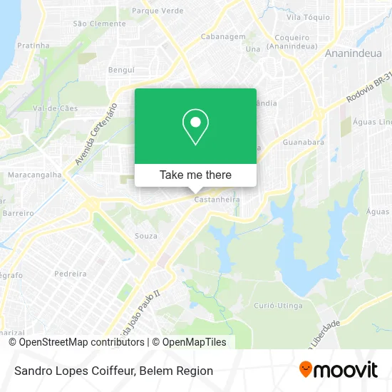 Sandro Lopes Coiffeur map