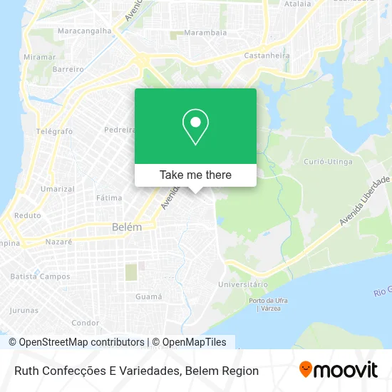 Ruth Confecções E Variedades map
