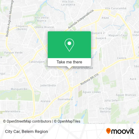 City Car map