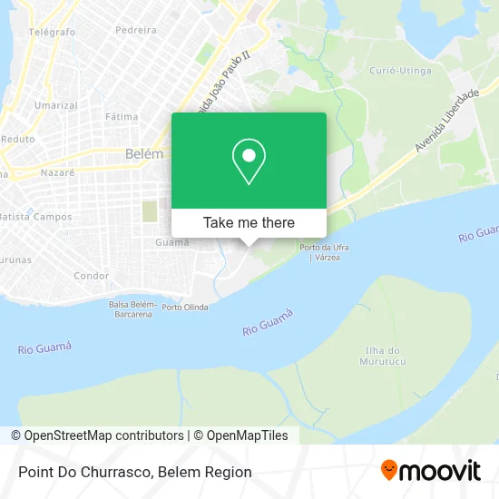 Point Do Churrasco map