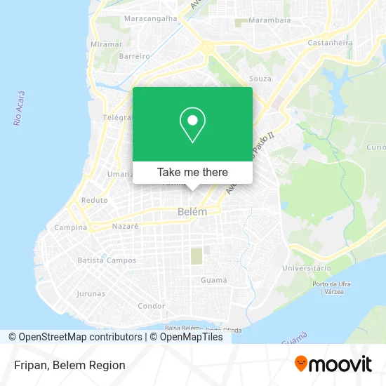 Fripan map