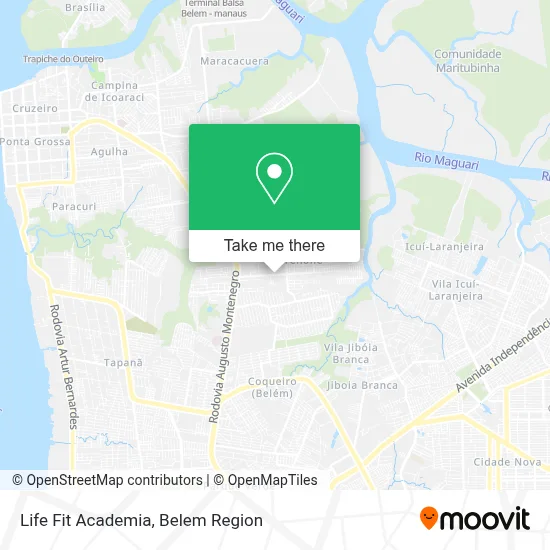Life Fit Academia map