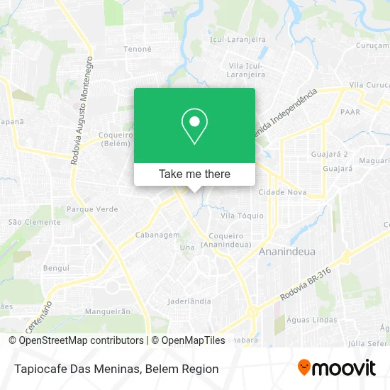 Tapiocafe Das Meninas map