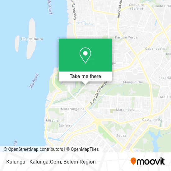 Kalunga - Kalunga.Com map