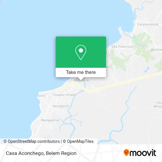 Casa Aconchego map