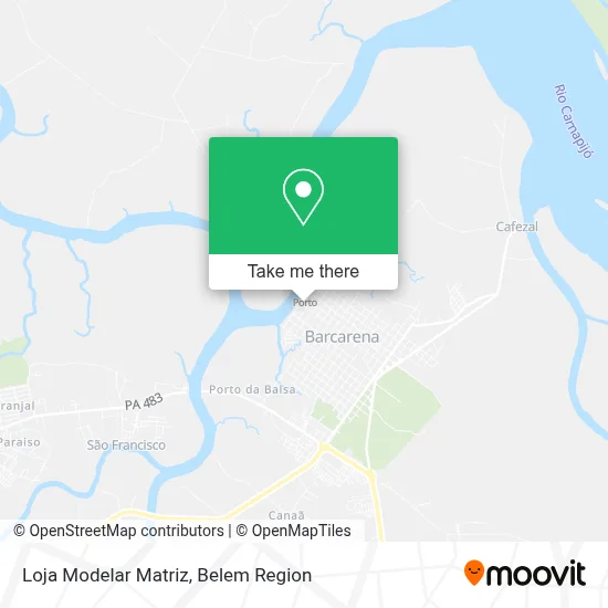 Loja Modelar Matriz map