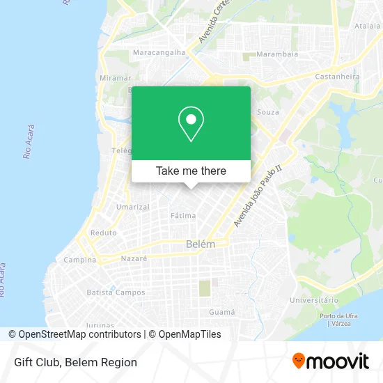 Gift Club map