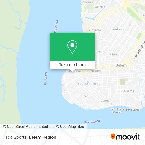 Tca Sports map