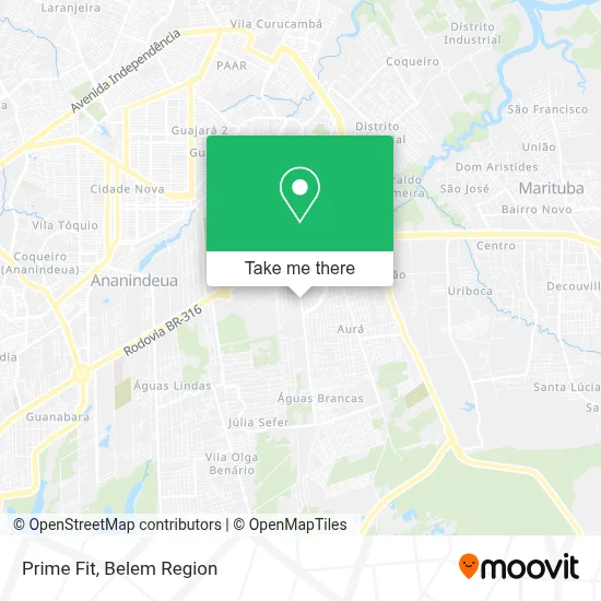 Prime Fit map