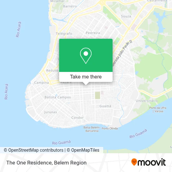 The One Residence map
