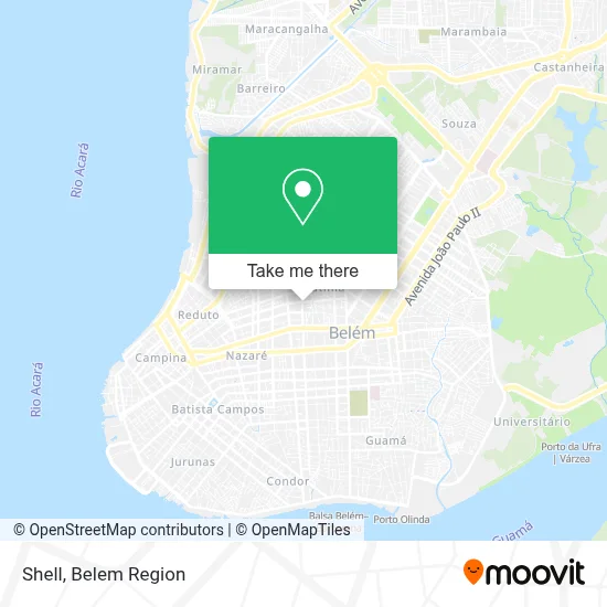 Shell map