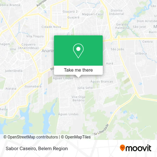Sabor Caseiro map